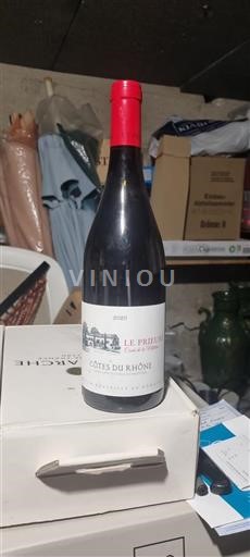 Údolí Rhôny Côtes-du-Rhône Le Prieuré de la Mûre 2020