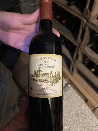 Zuidwest-Frankrijk Cahors Clos Siguier Les Camille 2019