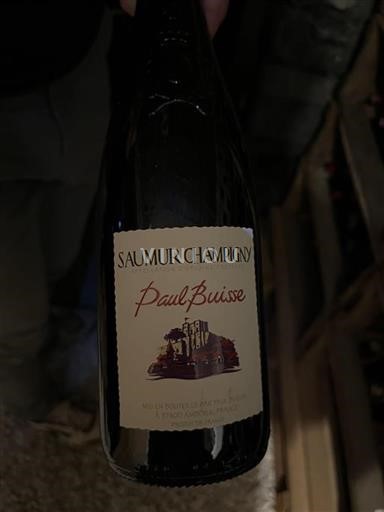 Loire Valley Saumur-Champigny Domaine Paul Buisse 2022