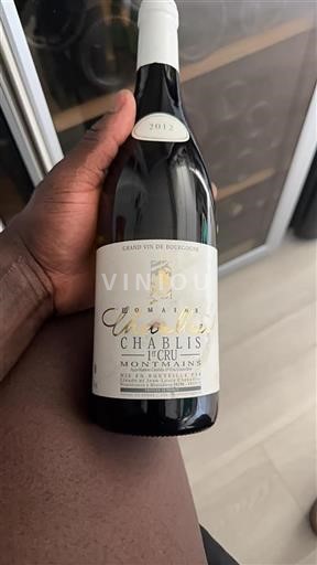Burgundi Määrittelemätön Premier Cru Domaine Chevallier Montmains 2012