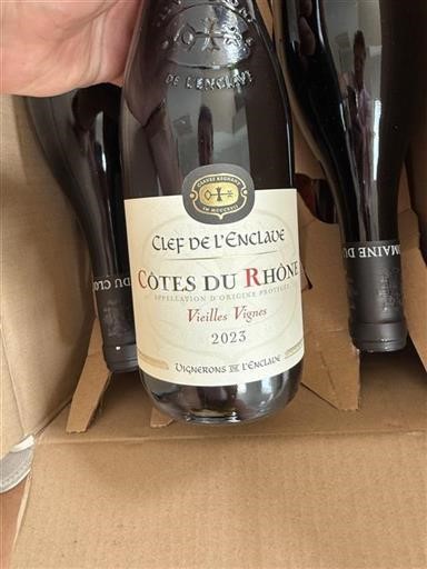 Thung lũng Rhône Côtes-du-rhône Clef De L'enclave Vieilles Vignes 2023