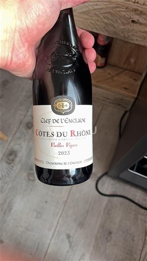Rhônen laakso Côtes-du-rhône Clef De L'enclave Vieilles Vignes 2023