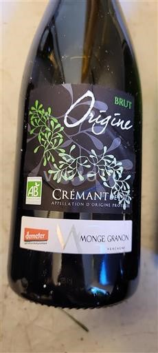 Valle della Loira Crémant-de-Loire Monge Granon Origine Senza annata