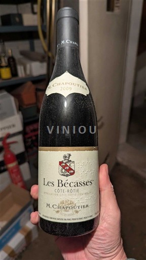 Vallée du Rhône Côte-rôtie M. Chapoutier Les Bécasses 2009