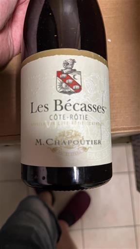 Rhônen laakso Côte-rôtie M. Chapoutier Les Bécasses 2013