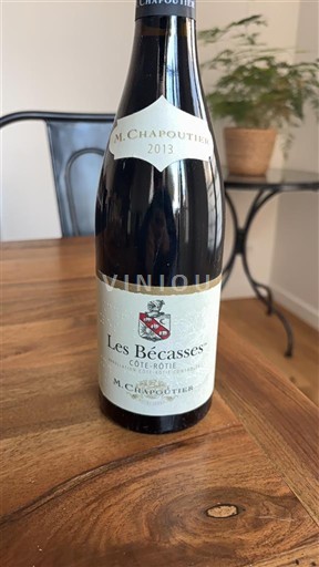 Vallée du Rhône Côte-rôtie M. Chapoutier Les Bécasses 2013