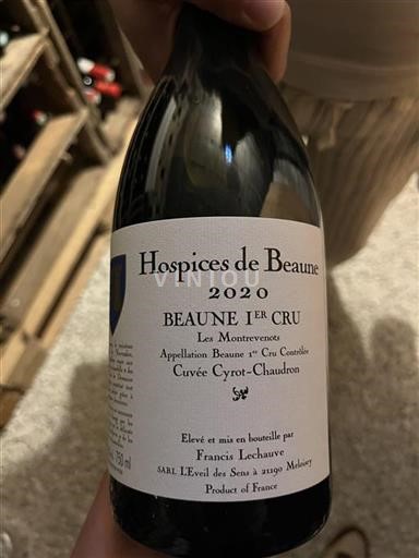 Burgundy Not Specified Premier Cru Hospices De Beaune Cyrot-Chaudron 2020