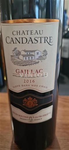 South West Gaillac Château Candastre 2016