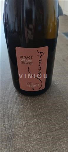 Alsace Crémant d'Alsace Etienne Simonis Icke årgångsbetecknad