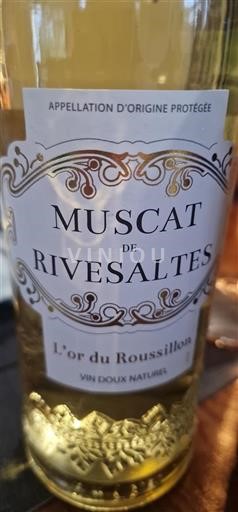 Roussillon Muscat de Rivesaltes L'or Du Roussillon Icke årgångsbetecknad