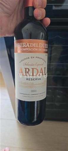 Kastilja in León Ribera del Duero Ardal Selección Especial Reserva 2018