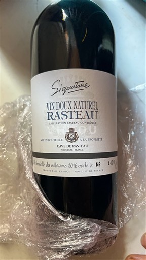 Valle del Rodano Rasteau Cave De Rasteau Signature 2016