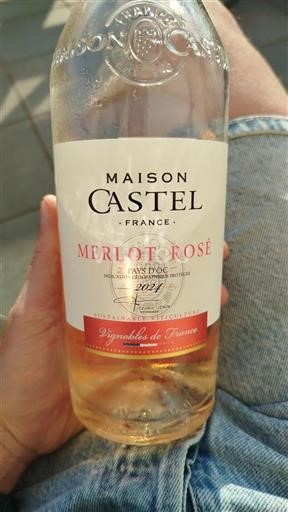 Languedoc-Roussillon Pays d'Oc Maison Castel Merlot Rosé 2024