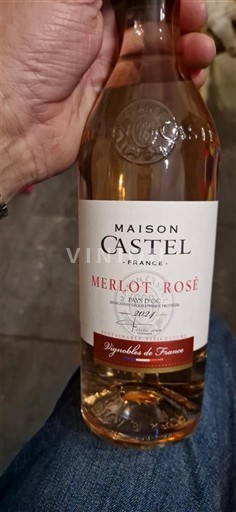 Linguadoca e Rossiglione Paese d'Oc Maison Castel Merlot Rosé 2024