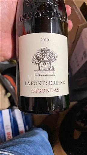 Thung lũng Rhône Gigondas La Font Sereine 2019