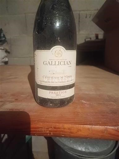 Rhônevallei Costières de Nîmes Domaine Gallician Prestige 2015