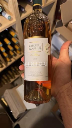 Provence Côtes-de-provence Château Roubine de Bargemon 2003