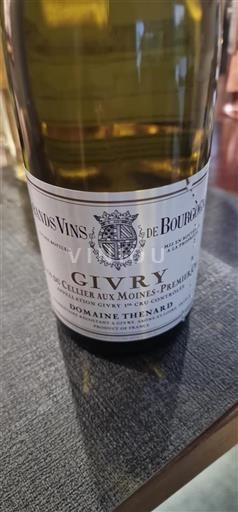 Bourgogne Givry Premier Cru Domaine Thenard Clos du Cellier aux Moines - Premier Cru 2019