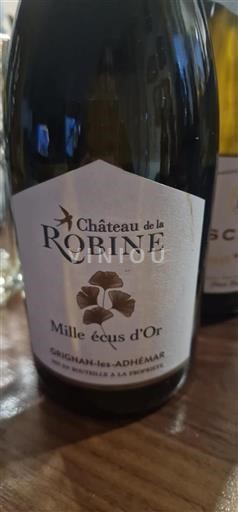 Rona dolina Grignan-les-Adhémar Château La Robine Mille écus d'Or Neleten.