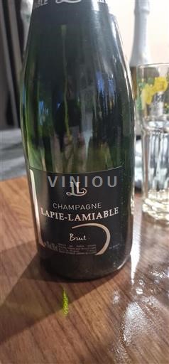 Champaña Champán Lapielamiable Brut Sin añada