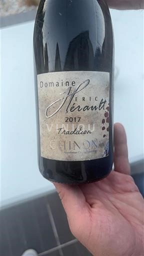 Thung lũng sông Loire Chinon Domaine Éric Hérault Tradition 2017