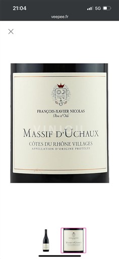 Rhônen laakso Määrittelemätön Françoisxavier Nicolas Père & Fils 2022