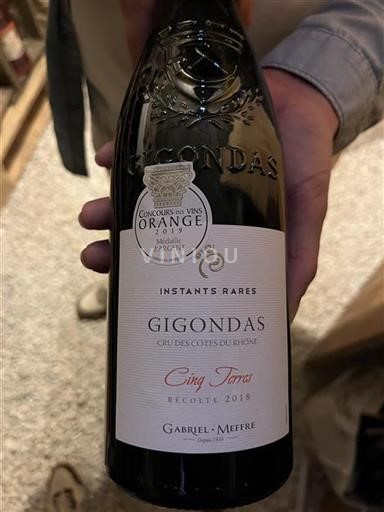 Vallée du Rhône Gigondas Gabriel Meffre Instants Rares 2018