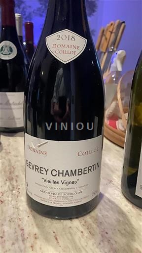 Burgundy Gevrey-Chambertin Domaine Coillot Vieilles Vignes 2018