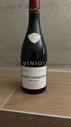 Bourgogne Gevrey-chambertin Domaine Coillot Vieilles Vignes 2018