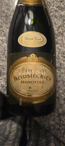 Champaña Champán Heidsieck & Co Monopole Grande Sin añada