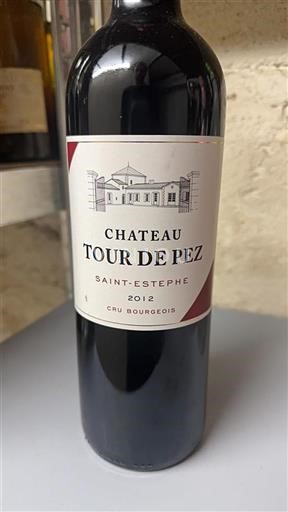 Bordeaux Saint-Estèphe Cru Bourgeois Château Tour De Pez 2012