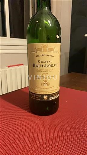 Bordeaux Haut-Médoc Cru Bourgeois Château Hautlogat 1998
