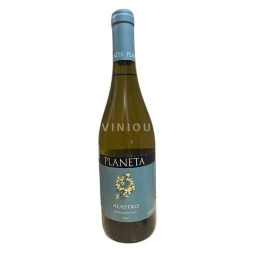 Vin Blanc sec Alastro Planeta 2020 Italie Sicile Menfi DOC
