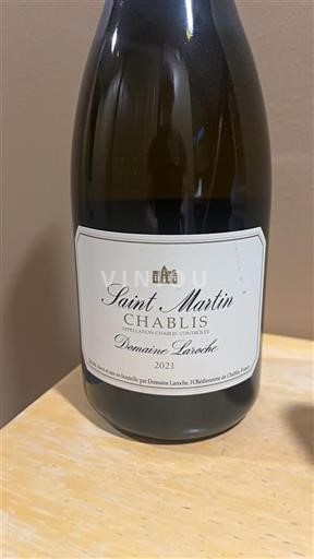 Bourgondië Chablis Domaine Laroche Saint Martin 2021