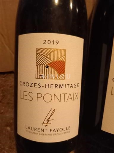 Valle del Rodano Crozes-Hermitage Laurent Fayolle Les Pontaix 2019