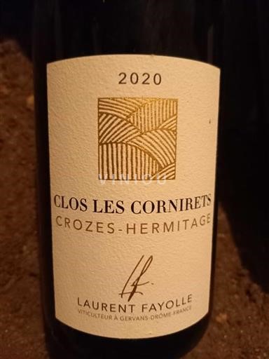 Valle del Rodano Crozes-Hermitage Laurent Fayolle Clos Les Cornirets 2020