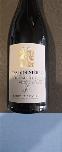 Rhônetal Hermitage Laurent Fayolle Les Diognières 2021