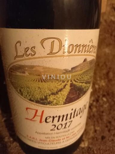 Rhône-dalen Hermitage Les Dionnières 2017