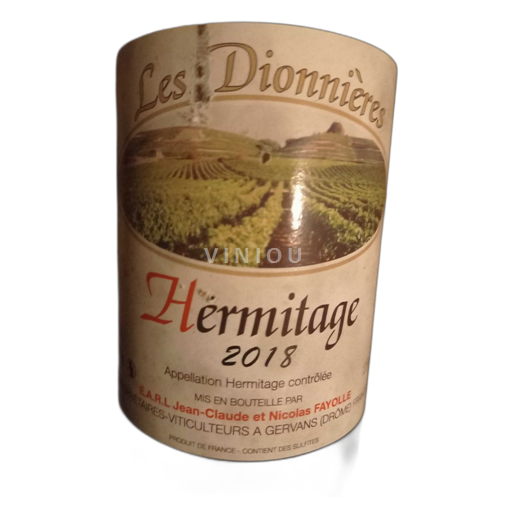 Rhône-dalen Hermitage Les Dionnières 2018