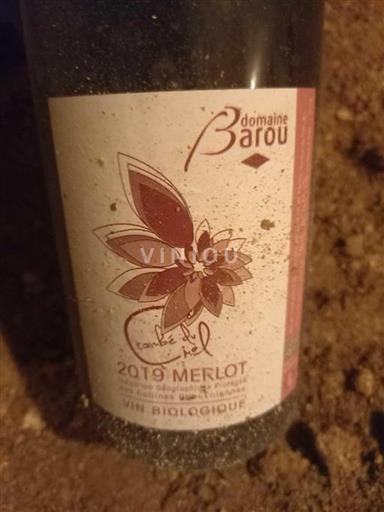 Alpen en Rhônevallei Rhodanische Heuvels Domaine Barou Tomber du Ciel 2019