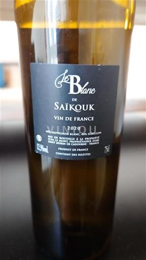 Bordeaux Nespecifikováno Le Mont Le Blanc de Saïkouk 2020