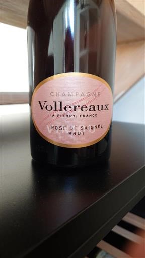 Champaña Champán Vollereaux Rosé de Saignée Sin añada