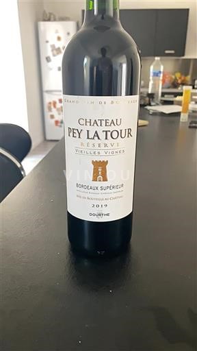 Bordeaux Bordeaux Supérieur Château Pey La Tour Réserve Vielles Vignes 2019