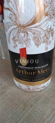 Elzas Crémant d'Alsace Arthur Metz Prestige Niet-geïntegreerd