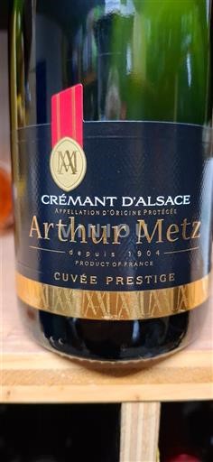 Alsacia Crémant de Alsacia Arthur Metz Prestige Nemilésimat