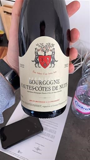 Borgoña Hautes Côtes de Nuits Géant Et Pansiot 2022