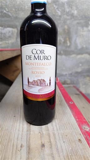 Vin Rouge sec Colle Mora Cor De Muro 2019 Italie Ombrie Montefalco DOC