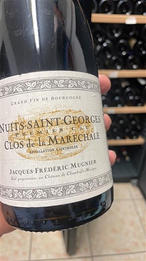 Bourgogne Nuits-saint-georges Premier Cru Jacquesfrédéric Mugnier Clos de la Maréchale Non Millésimé