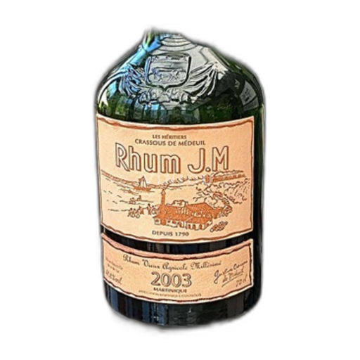 Rum Vecchio Rhum JM Distillerie Jm 15a - 2003 Martinica Sainte-Marie Santa Maria