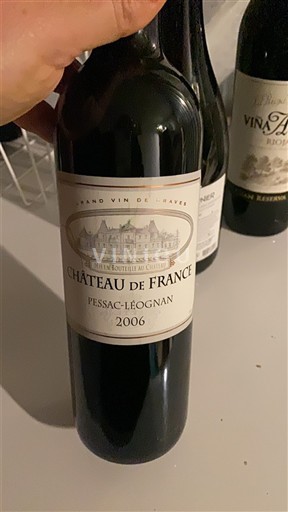 Bordeaux Pessac-Léognan Château France 2006